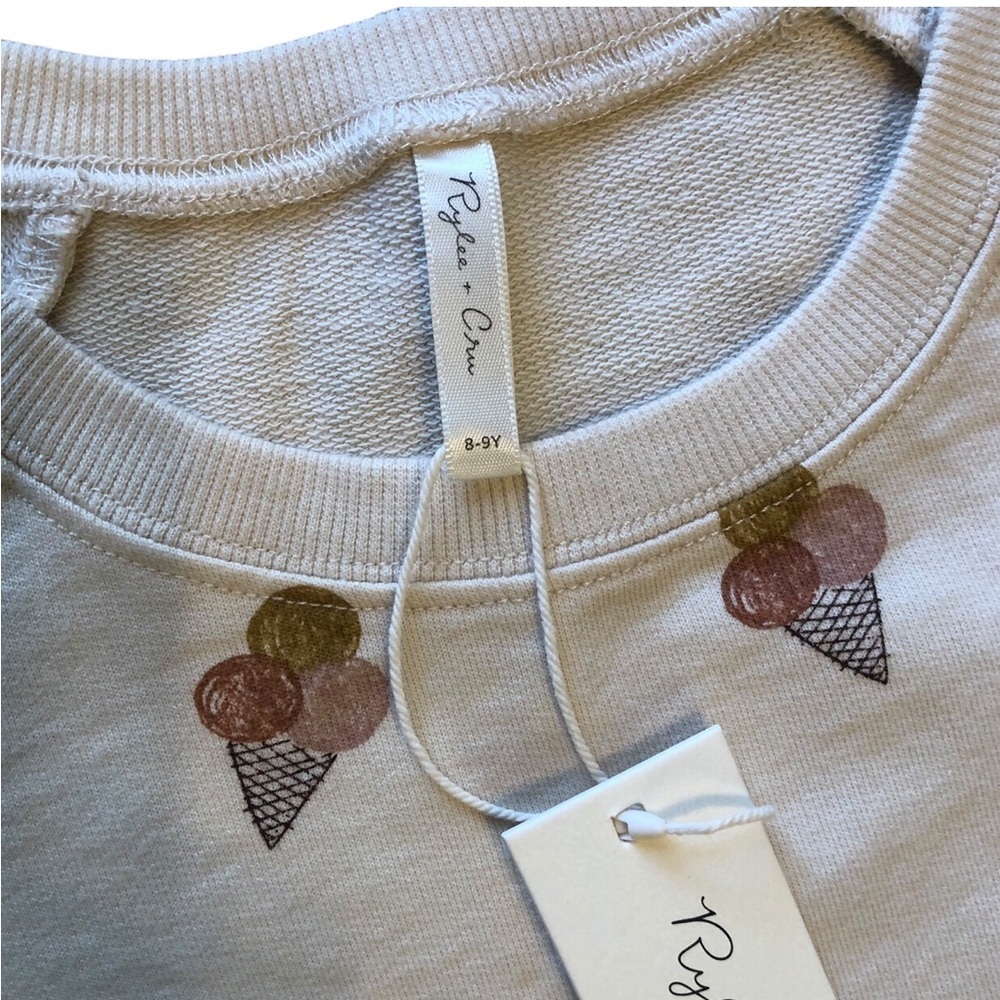 NWT Rylee + Cru Ice Cream Raglan Dress - Picture 3 of 4